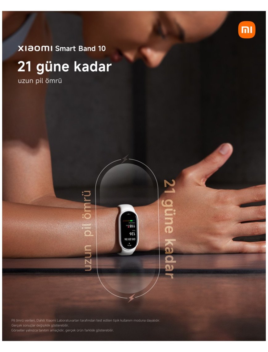 Xiaomi Smart Band 10 Ceramic Edition Pearl White Akıllı Bileklik